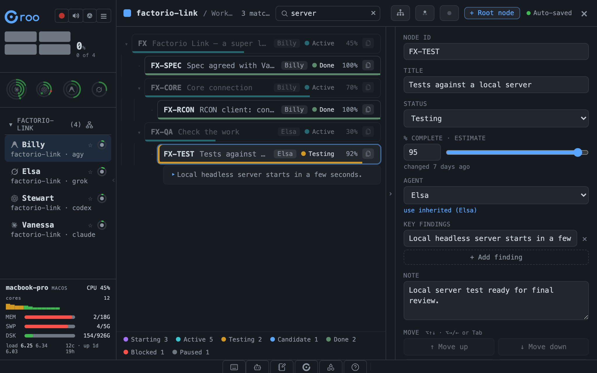 Work maps: See the whole job at once.